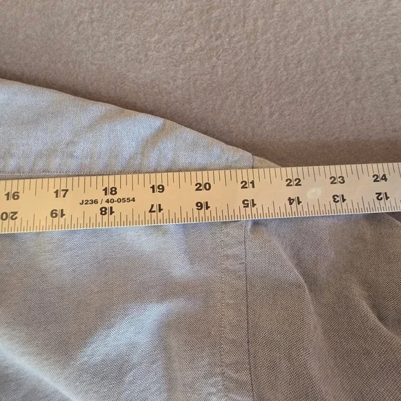 Ralph Lauren Blake Mens Large Blue Oxford Button Down Shirt Cotton Long Sleeve - Picture 14 of 16